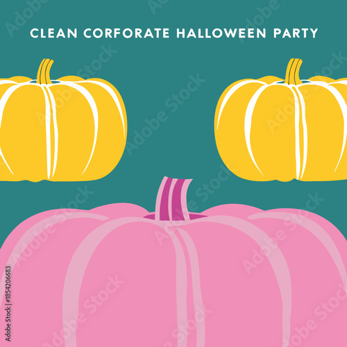 vector illustration of pumpkins