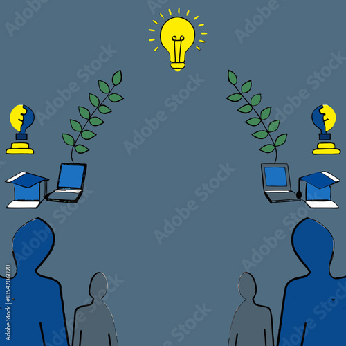 business man with idea