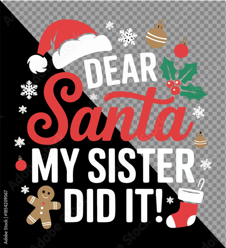  A festive Christmas graphic declares a playful message, invoking the spirit of holiday cheer and festive fun.