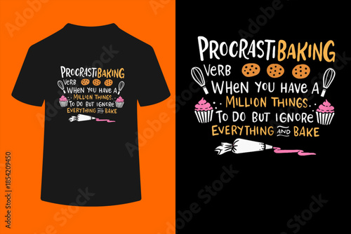 Funny Baking Outfit for a Cake Decorator T-Shirt

