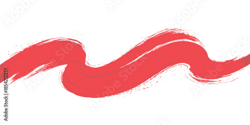 Vector illustration of red hair with curlers and hot chili pepper lips design isolated as a fresh spice object