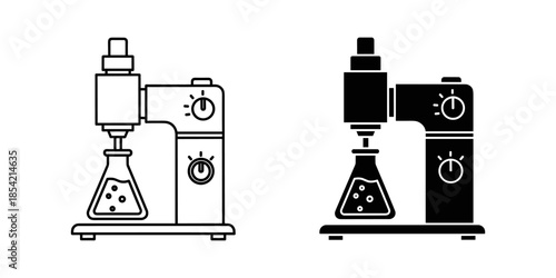 Laboratory equipment setup