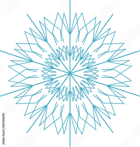 vector snowflake
