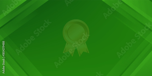 Abstract green sporty background template vector with shiny lines and lights. Green background with strong pattern design.Eps10 vector
