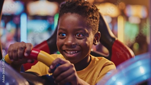 Joyful Boys Arcade Adventure - A Thrilling Gaming Experience.