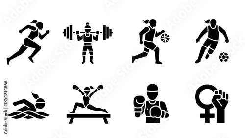 Women in sports: empowering icons celebrating athletic achievements