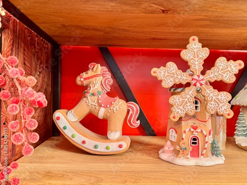 beautiful Christmas gingerbread figurines