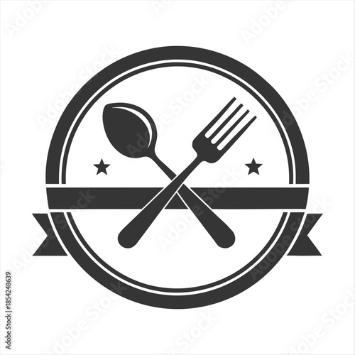  restaurant logo vector illustration