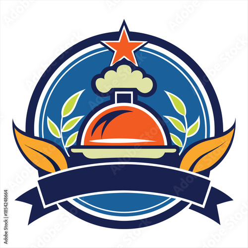  restaurant logo vector illustration