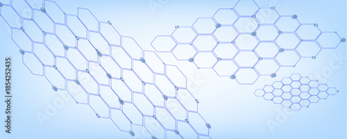 Abstract medical background with health icons and symbols. Design templates with concepts and ideas for healthcare technology, medical innovation, wellness, and research.