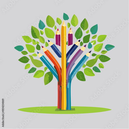 Festive Red and Green Elf Hat with Golden Bell, isolated white background.