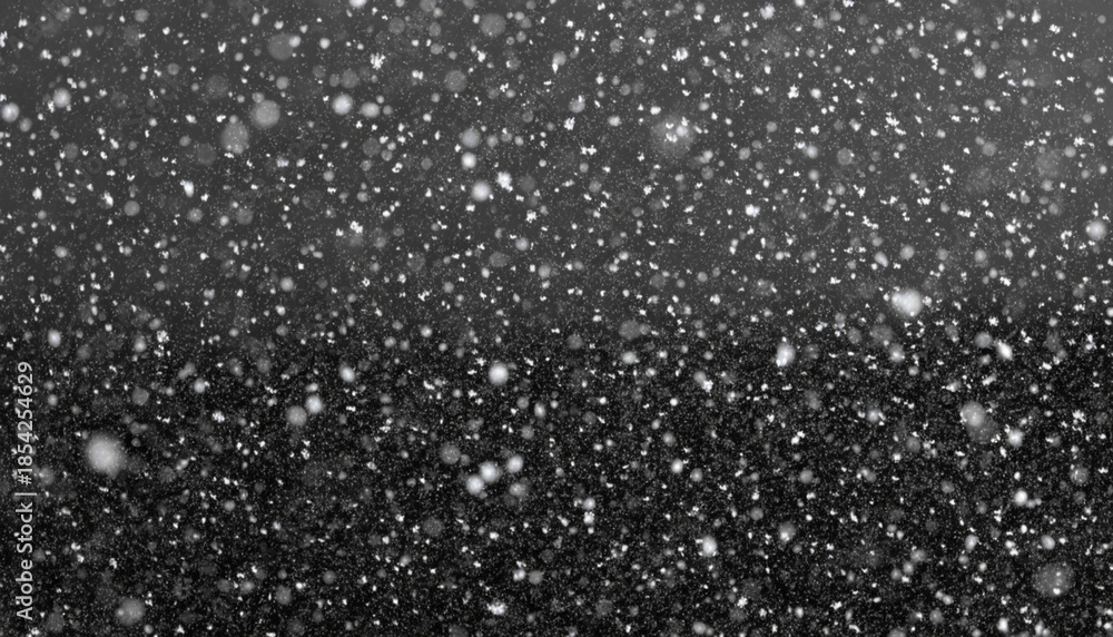 Obraz premium Abstract Floating White Particles on Dark Background Soft Snowfall Particle Texture Minimal Dust and Light Particle Background Elegant White Particle Overlay Abstract Snow and Dust Effect Backgrou