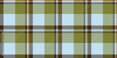 Color texture textile plaid, curve tartan check seamless. Aged background pattern fabric vector in light and lime colors.