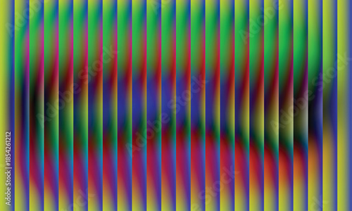 Vibrant abstract image with multicolored vertical lines