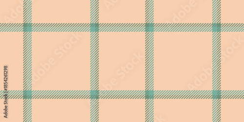 Net textile plaid texture, christmas fabric vector tartan. Track check pattern seamless background in light and teal colors.
