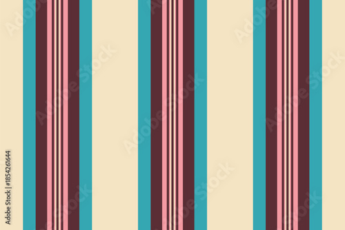 Verene vector lines seamless, sensual vertical pattern background. Styling fabric texture textile stripe in red and light colors.