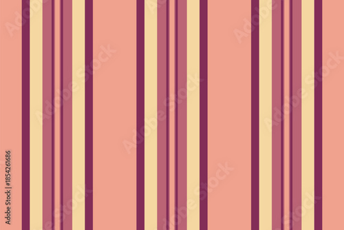 Pp texture stripe vector, scratched seamless vertical pattern. Slow background textile lines fabric in red and pink colors.