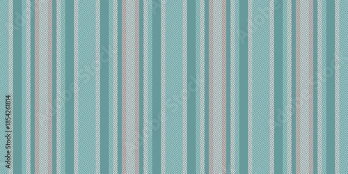 Paisley vector pattern stripe, serene seamless background lines. Strip textile vertical fabric texture in teal and light colors.