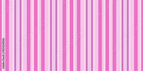 Caint seamless texture vertical, content lines vector stripe. Aorkshop textile pattern background fabric in light and pink colors.