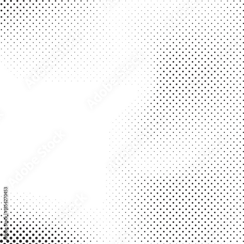 Abstract dotted background. Vector overlay
