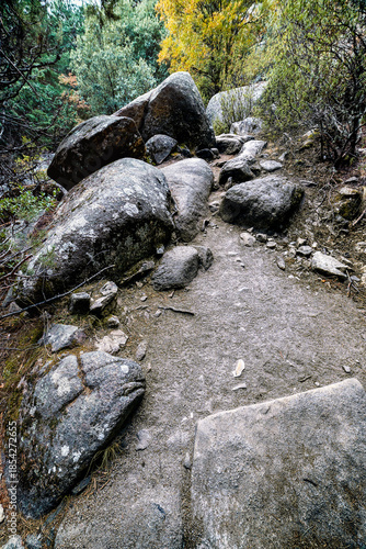 Rocas en la Autopista de La Pedriza