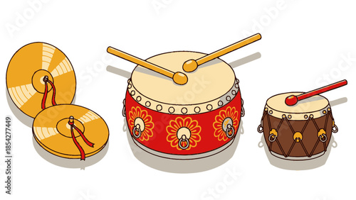Chinese Drums and Cymbals: Traditional Percussion Instruments