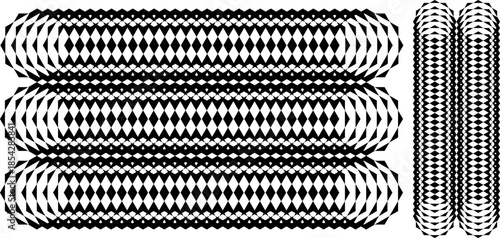 Coiled springs in various configurations and sizes for industrial applications