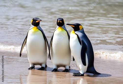 A view of Penguins on the Ice