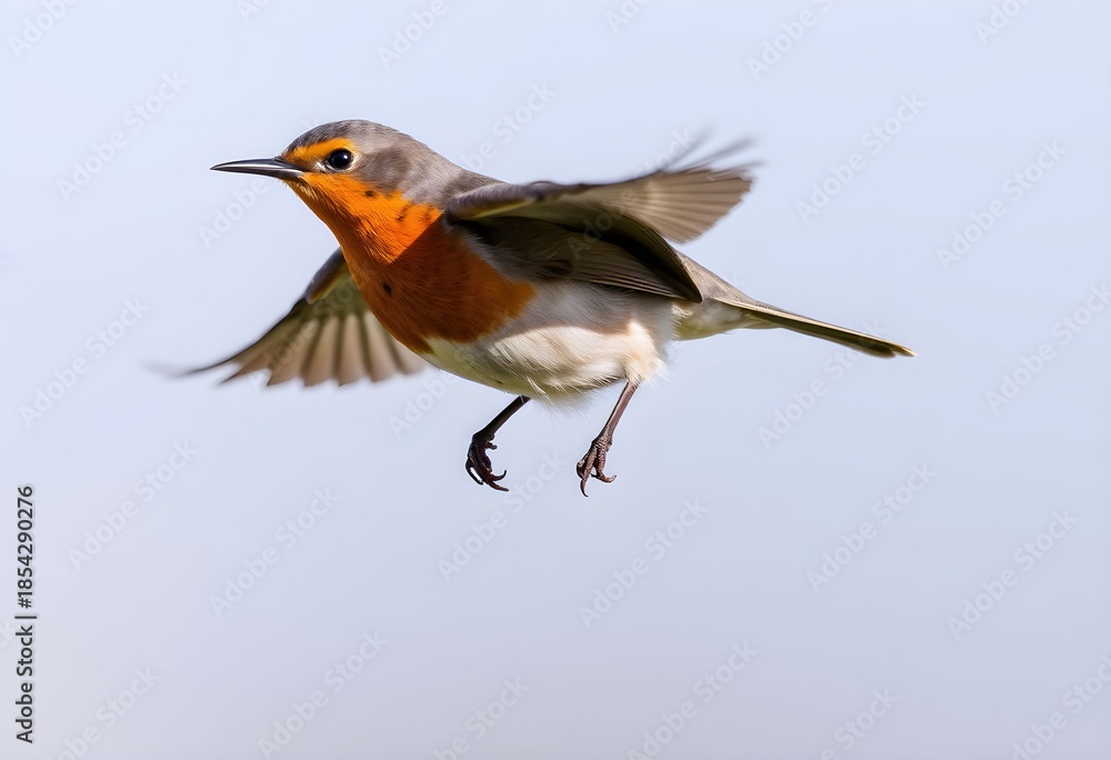Fototapeta premium A close up of a Robin