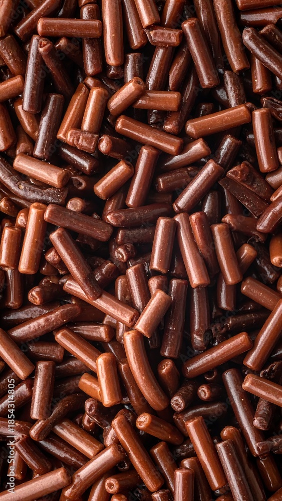 custom made wallpaper toronto digitalA vibrant close-up shot showcasing a dense scattering of dark and milk chocolate sprinkles.