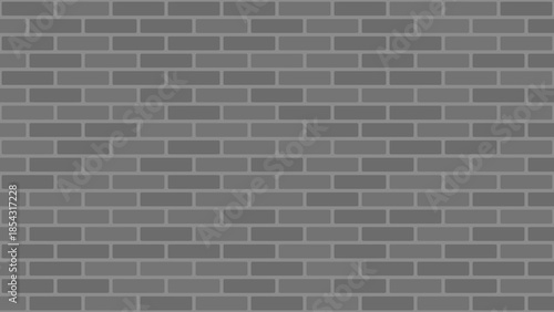 グレーのレンガ壁の背景テクスチャ