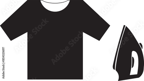 T-shirt and Iron Icon