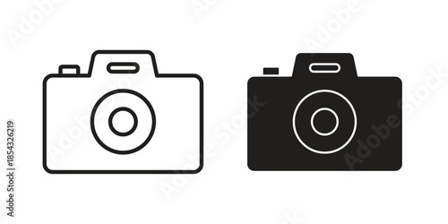 Camera icons sign vectors. suitable for web, app, infographic, etc