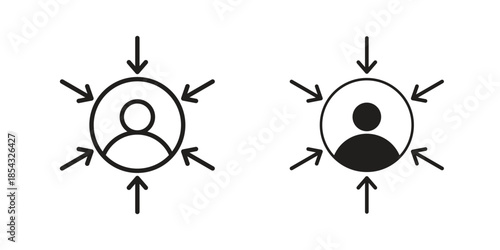 Centric consumer icons sign vectors. suitable for web, app, infographic, etc