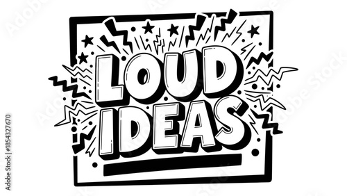 Bold Typography for Inspiring Ideas and Creativity in a Dynamic Design