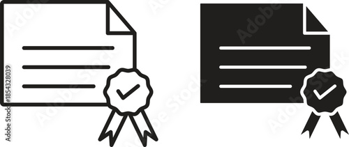 Diploma icons sign vectors. suitable for web, app, infographic, etc