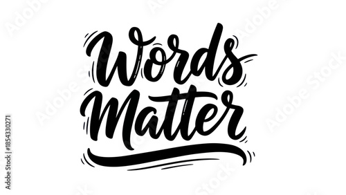 Emphasizing the profound impact of language, this bold typographic design visually declares that