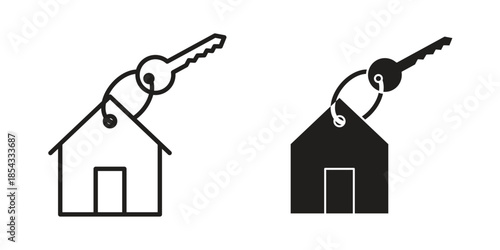 Selling or rent home icons sign vectors. suitable for web, app, infographic, etc
