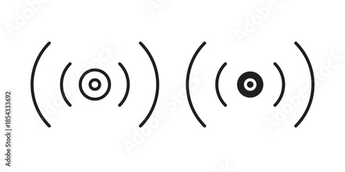 Sensor icons sign vectors. suitable for web, app, infographic, etc