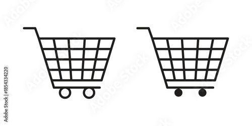 Shopping icons sign vectors. suitable for web, app, infographic, etc