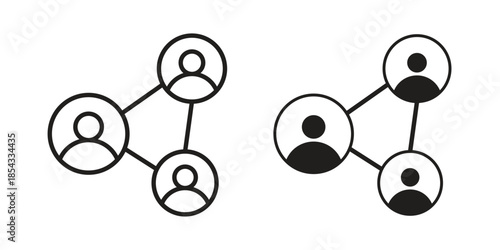 Social network icons sign vectors. suitable for web, app, infographic, etc