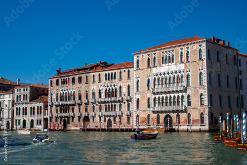 Canal cruise in Venice, Italy