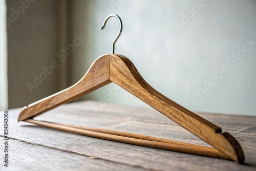 wooden coat hanger