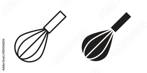 Beater icons for graphic design, logo, Web site, social media, UI, mobile app, vector illustration