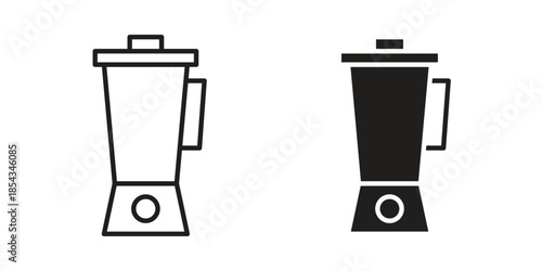Blender icons for graphic design, logo, Web site, social media, UI, mobile app, vector illustration