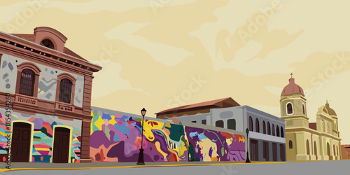 Vibrant Local Street Art Scene