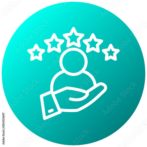 Loyalty Gradient Icon, Mini Illustration Relate To Payment Service. Use For Modern Concept, Ui, Ux Web And App Development.