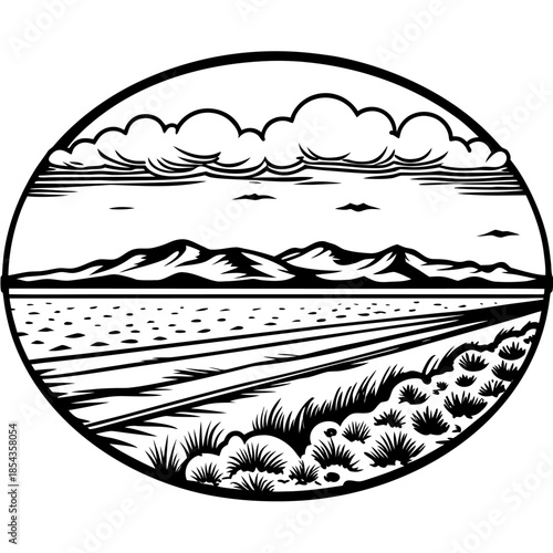 Endless Blue Horizon