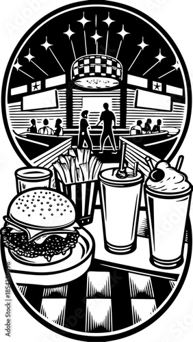 Burgers Shakes and Fries