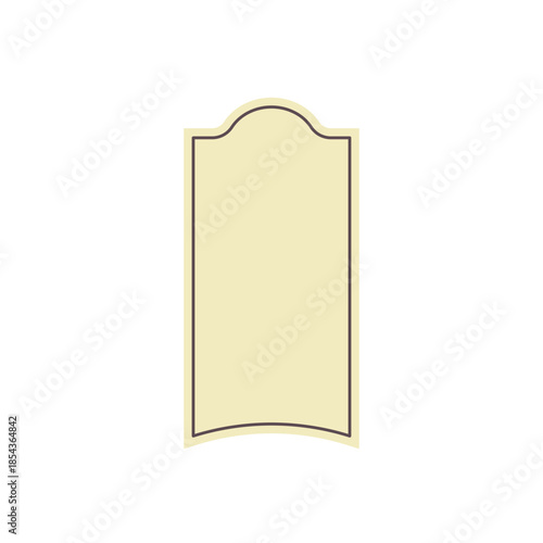 Vintage Badge Label Frame